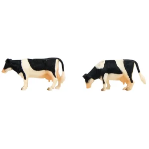 Manufacturer_Universal Hobbies Wooden Barns & Large Accessories<1/32 2 Piece Black and White Cow Set