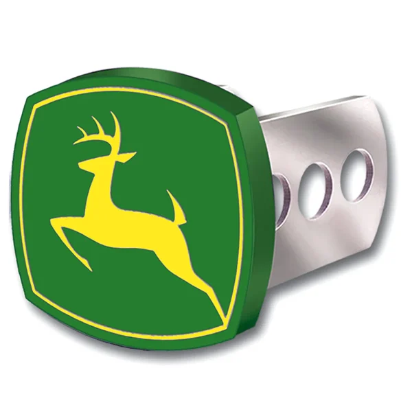 Outback Toys Tools & Auto<Plasticolor John Deere Logo Metal Hitch Cover