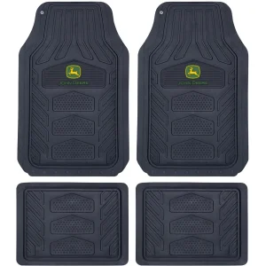 Outback Toys Tools & Auto<Plasticolor John Deere WeatherPro 4 Piece Vehicle Floor Mat Set