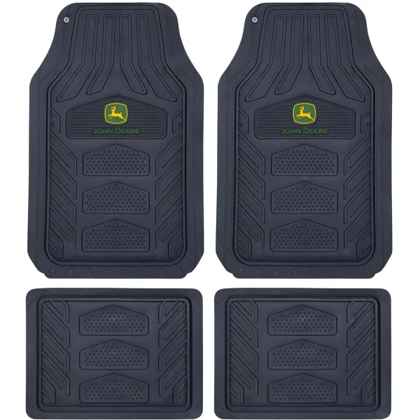 Outback Toys Tools & Auto<Plasticolor John Deere WeatherPro 4 Piece Vehicle Floor Mat Set