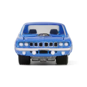 Manufacturer_Greenlight Collectibles Cars & Suvs<1/64 1971 Plymouth 'Cuda 440 6bbl Shaker, B5 Blue, 'Cuda 60th Anniversary, Anniversary Collection Series 17