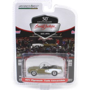 Manufacturer_Greenlight Collectibles Cars & Suvs<1/64 1971 Plymouth Cuda Convertible (Lot #1071), Barrett-Jackson Scottsdale Edition Series 13