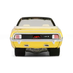 Manufacturer_Greenlight Collectibles Cars & Suvs<1/64 1970 Plymouth 'Cuda Convertible, Scottsdale 2024, Yellow, Barrett-Jackson Series 15