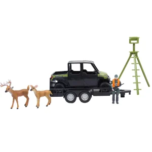 Manufacturer_Big Country Toys Big Country Toys<1/20 Polaris Ranger with ATV Trailer, Hunter, Tree Stand, and Deer by Big Country Toys