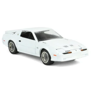 Manufacturer_Greenlight Collectibles Cars & Suvs<1/64 1987 Pontiac Firebird T/A GTA, White with Silver Rims, Midwest Diecast Exclusive