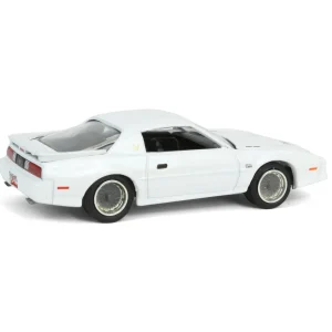 Manufacturer_Greenlight Collectibles Cars & Suvs<1/64 1987 Pontiac Firebird T/A GTA, White with Silver Rims, Midwest Diecast Exclusive
