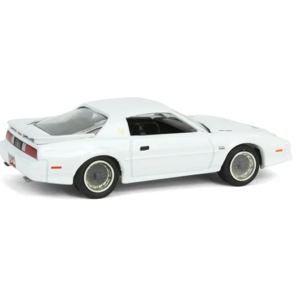Manufacturer_Greenlight Collectibles Cars & Suvs<1/64 1987 Pontiac Firebird T/A GTA, White with Silver Rims, Midwest Diecast Exclusive