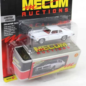 Manufacturer_Johnny Lightning Cars & Suvs<1/64 1974 Pontiac GTO, Cameo White, Mecum Auctions, Johnny Lightning Collector Tin Series 15