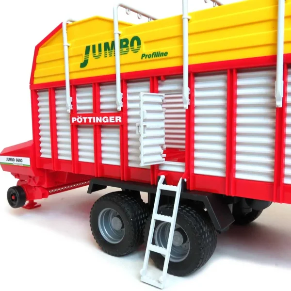 Manufacturer_Bruder Toys Implements<1/16 Pottinger Jumbo 6600 Profiline Forage Wagon by Bruder