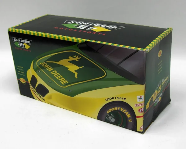 Manufacturer_ERTL Cars & Suvs<1/18 Precision Diecast Chad Little John Deere #23 Stock Car