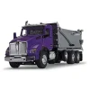 Manufacturer_DCP by First Gear Dump Trucks<1/64 Purple Chrome Kenworth T880 Rogue Dump, DCP by First Gear