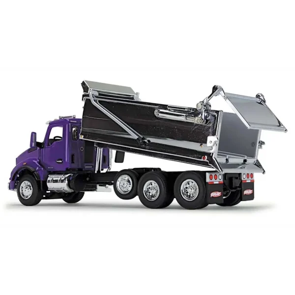 Manufacturer_DCP by First Gear Dump Trucks<1/64 Purple Chrome Kenworth T880 Rogue Dump, DCP by First Gear