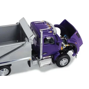 Manufacturer_DCP by First Gear Dump Trucks<1/64 Purple Chrome Kenworth T880 Rogue Dump, DCP by First Gear