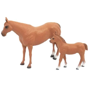 Manufacturer_Big Country Toys Big Country Toys<1/20 Quarter Horse Mare and Colt by Big Country Toys