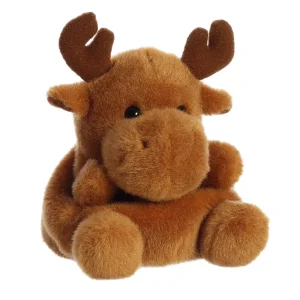 Manufacturer_Aurora Stuffed Animals & Puppets<5" Cinnamon Moose Palm Pal by Aurora