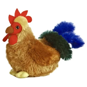Manufacturer_Aurora Stuffed Animals & Puppets<8" Cocky Rooster Mini Flopsie Plush Animal by Aurora