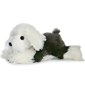 Manufacturer_Aurora Stuffed Animals & Puppets<12" Edwin English Sheepdog Flopsie Plush Animal By Aurora