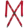 Outback Toys Ih Farmall<45" IH Red 2" Clip-on Suspenders