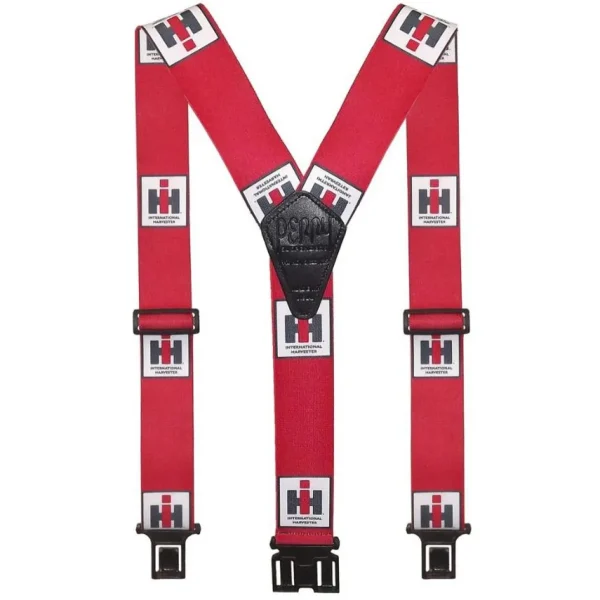 Outback Toys Ih Farmall<54" IH Red 2" Hook Suspenders