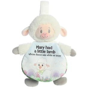 Outback Toys Stuffed Animals & Puppets<9" Mary Had A Little Lamb Story Pals Soft Books Plush Animal By Ebba
