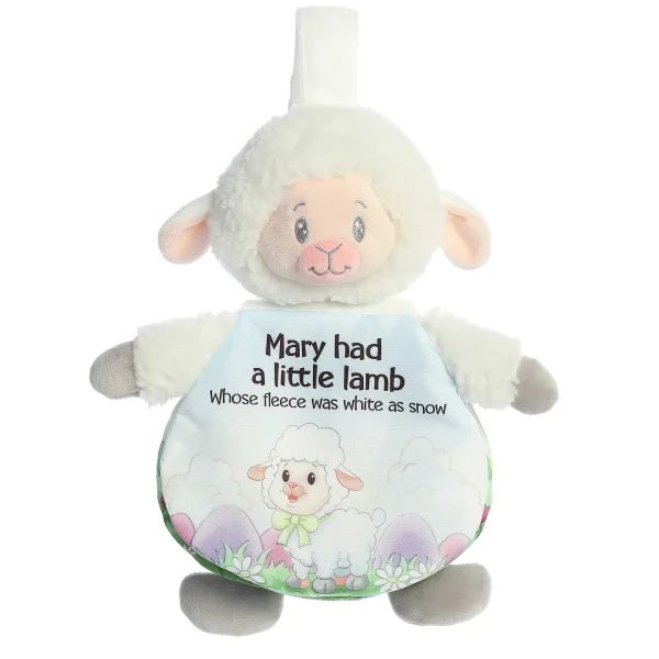 Outback Toys Stuffed Animals & Puppets<9" Mary Had A Little Lamb Story Pals Soft Books Plush Animal By Ebba