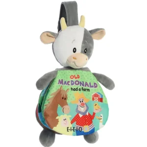 Manufacturer_Aurora Books, Calendars & Dvds<9" Old MacDonald Cow Story Pals Soft Books Plush Animal By Ebba