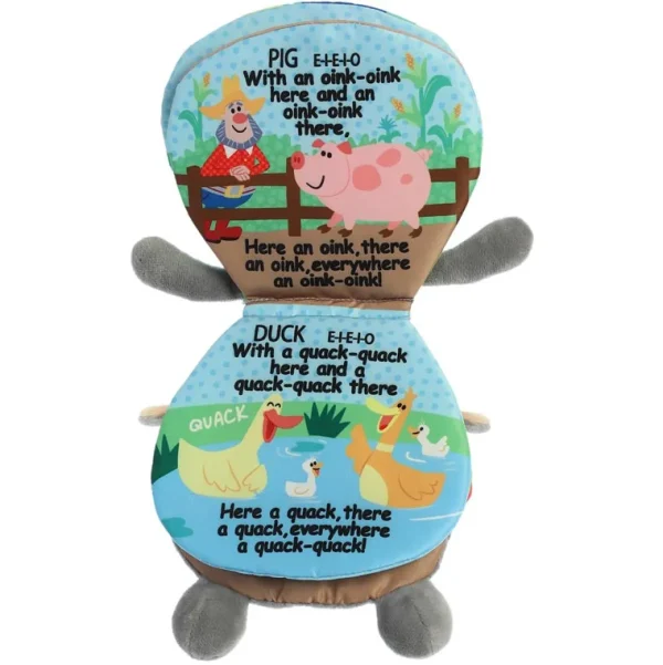 Manufacturer_Aurora Books, Calendars & Dvds<9" Old MacDonald Cow Story Pals Soft Books Plush Animal By Ebba