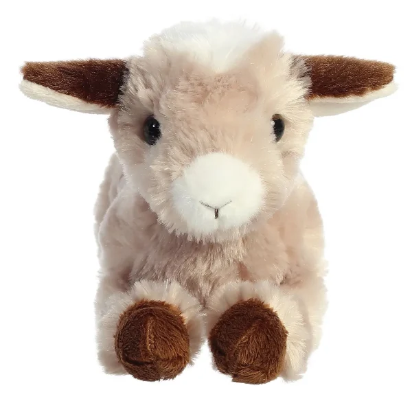 Manufacturer_Aurora Stuffed Animals & Puppets<8" Paisley Goat Mini Flopsie Plush by Aurora