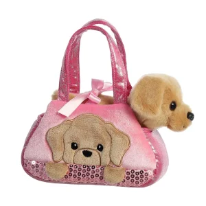 Manufacturer_Aurora Stuffed Animals & Puppets<7" Peek-a-Boo Lab Plush Fancy Pals by Aurora