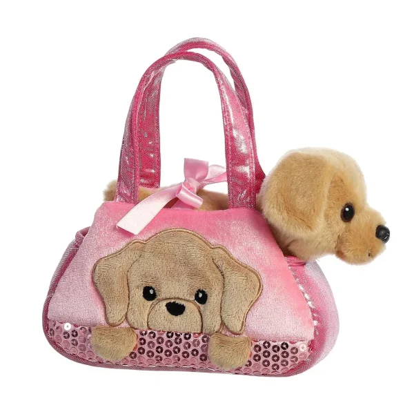 Manufacturer_Aurora Stuffed Animals & Puppets<7" Peek-a-Boo Lab Plush Fancy Pals by Aurora