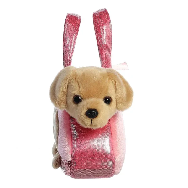 Manufacturer_Aurora Stuffed Animals & Puppets<7" Peek-a-Boo Lab Plush Fancy Pals by Aurora