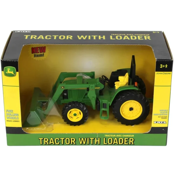 Manufacturer_ERTL Implements<8" Plastic Tractor & Loader by ERTL