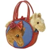 Manufacturer_Aurora Stuffed Animals & Puppets<7" Pretty Pony Pet Carrier Fancy Pals Plush Animals by Aurora