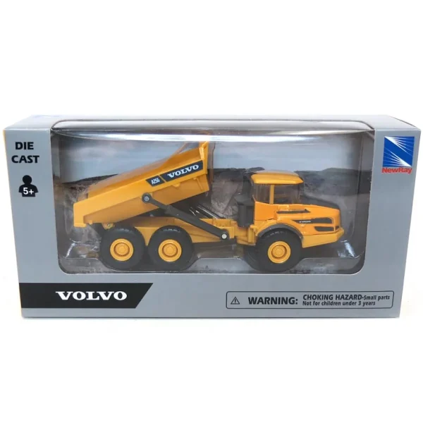 Manufacturer_New Ray Toys Inc. Dump Trucks<5.5" Volvo A25G Dump Truck by New Ray