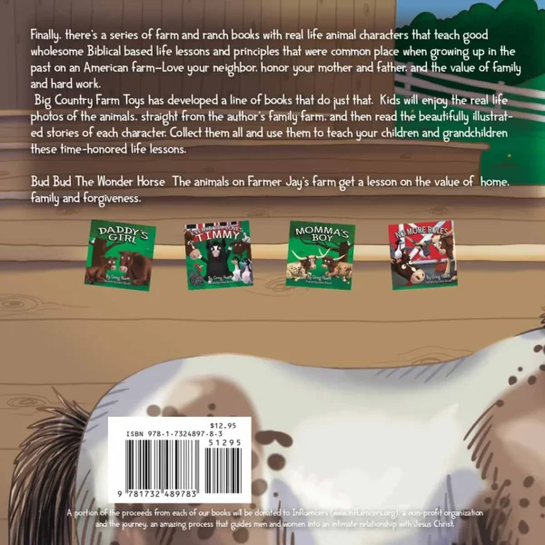 Manufacturer_Big Country Toys Books, Calendars & Dvds<"Bud Bud the Wonder Horse" Children's Book by Greg Huett