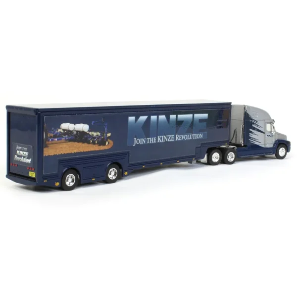 Manufacturer_SpecCast Box Trucks & Trailers<1/64 "Join the Kinze Revolution" Semi w/ Grain Cart & Planter Deco Trailer