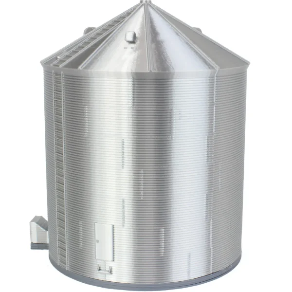 Outback Toys 3D Print & Small Accessories<1/64 "Little Farmer" 15K Bushel Grain Bin, 3D Printed