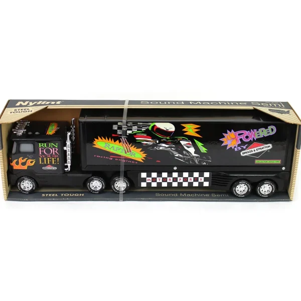 Manufacturer_Other Box Trucks & Trailers<"Run For Your Life" Motorsports by Briggs & Stratton Semi and Box Trailer by Nylint