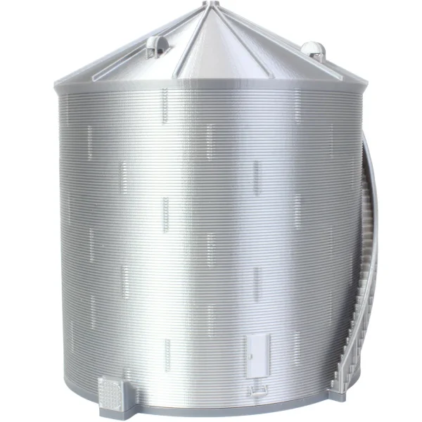 Outback Toys 3D Print & Small Accessories<1/64 "The Big Time" 35K Bushel Grain Bin, 3D Printed