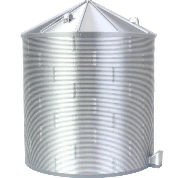 Outback Toys 3D Print & Small Accessories<1/64 "The Big Time" 35K Bushel Grain Bin, 3D Printed
