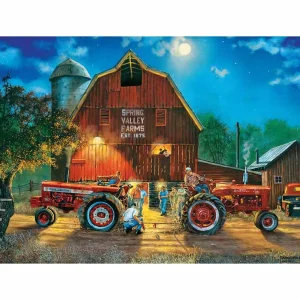 Outback Toys Games & Puzzles<"The Rematch" Farmall 1000 Piece Puzzle