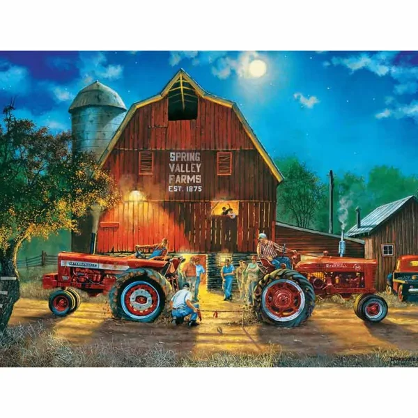 Outback Toys Games & Puzzles<"The Rematch" Farmall 1000 Piece Puzzle