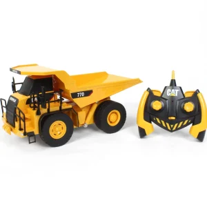 Manufacturer_Diecast Masters Radio Control | Dump Trucks<1/35 Radio Control CAT 770 Mining Truck, Made of Durable Plastic
