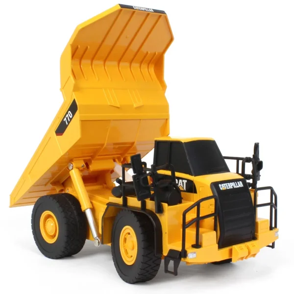 Manufacturer_Diecast Masters Radio Control | Dump Trucks<1/35 Radio Control CAT 770 Mining Truck, Made of Durable Plastic