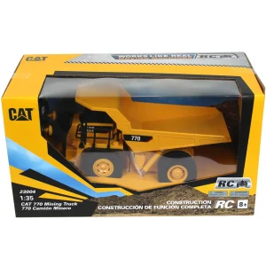 Manufacturer_Diecast Masters Radio Control | Dump Trucks<1/35 Radio Control CAT 770 Mining Truck, Made of Durable Plastic