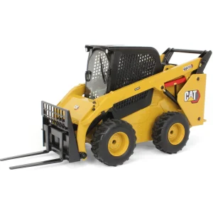 Manufacturer_Diecast Masters Radio Control<1/16 Radio Control CAT 272D3 Skid Steer Loader w/ Bucket, Auger, Forks & Broom