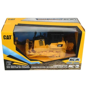 Manufacturer_Diecast Masters Radio Control<1/35 Radio Control CAT D7E Track Dozer, Made of Durable Plastic