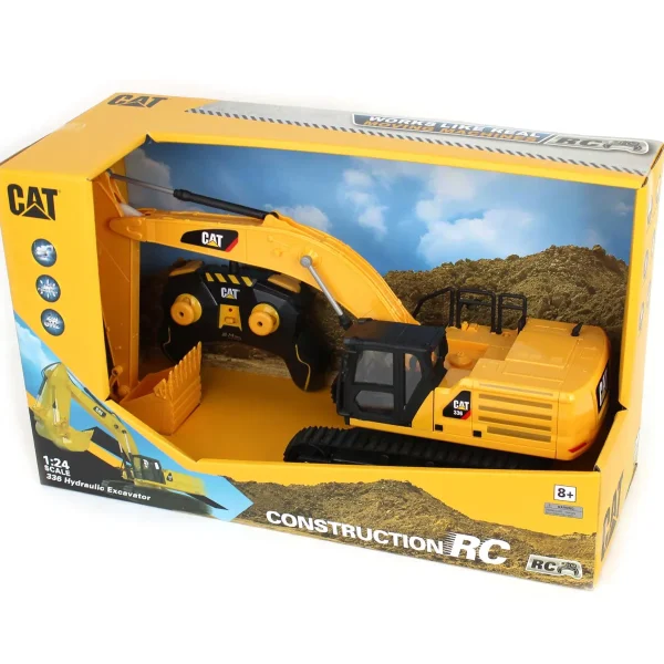 Manufacturer_Diecast Masters Radio Control | Excavators<1/24 Radio Control Caterpillar 336 Excavator, Made of Durable Plastic