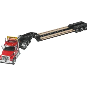 Manufacturer_Diecast Masters Lowboys & Flatbeds<1/16 Radio Control Western Star 49X SFFA Tractor with XL 120 HDG Trailer