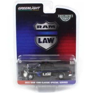 Manufacturer_Greenlight Collectibles Emergency Vehicles<1/64 2022 Ram 1500 Classic Special, Ram Law